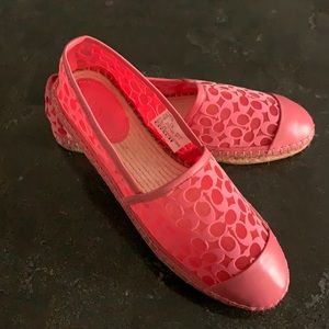 New Coach espadrilles